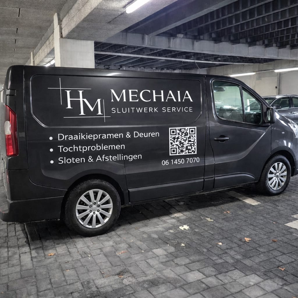 De servicebus van Mechaia Sluitwerk Service